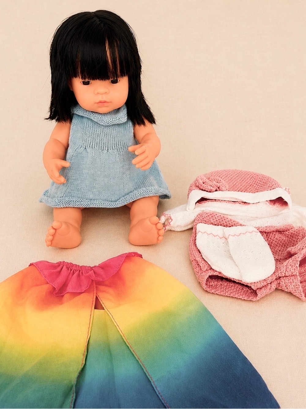 Miniland Baby Doll & Outfits​